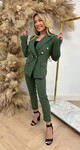 PERFECT BUTTON SUIT ARMYGREEN