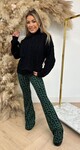 AMAZING PRINT FLAIR PANTS 8212 GREEN