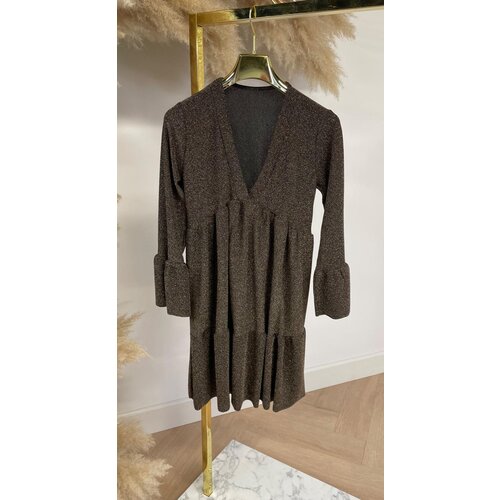 BOHO SPARKLE DRESS BRONZE