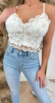 LACE SWEETY TOP OFFWHITE