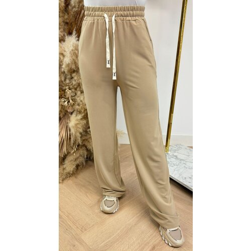 STRAIGHT LEG PANTS 107 BEIGE