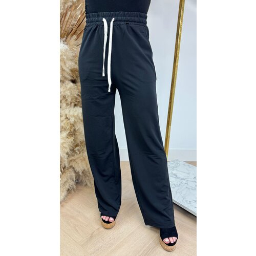 STRAIGHT LEG PANTS 107 BLACK