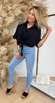 SARA BASIC BLOUSE BLACK