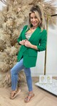 MUSTHAVE CROPPED MOUW BLAZER APPLEGREEN