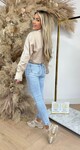 CROPPED BLOUSE BEIGE