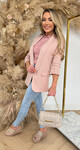 MUSTHAVE CROPPED MOUW BLAZER OLDPINK
