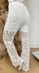 ALL OVER LACE PANTS 28051 OFFWHITE