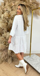 BOHO COTTON TUNIEK OFFWHITE