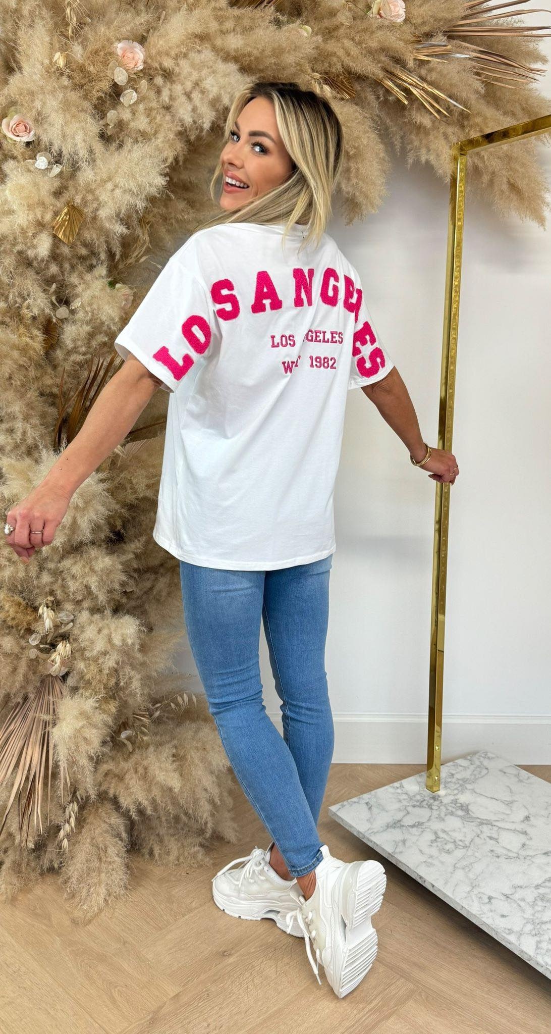 LOS ANGELES WEST 1982 TEE 282160 OFFWHITE