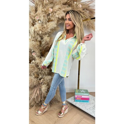 MUSTHAVE IBIZA BLOUSE MINT