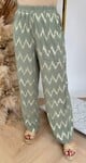 DUBAI METALLIC PANTS 4016 GREEN