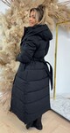 LONG PUFFER WINTERJACKET MS2408 BLACK