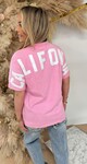 CALIFORNIA TEE 713 PINK