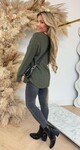 ZOE SOFT BASIC TOP ARMYGREEN