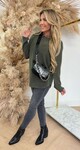ZOE SOFT BASIC TOP ARMYGREEN