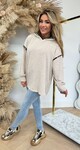 LEO STIKSEL HOODIE BEIGE