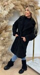 CELINE TEDDY KNOOP JACKET BLACK