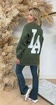 PROMISE LA SWEAT ARMYGREEN