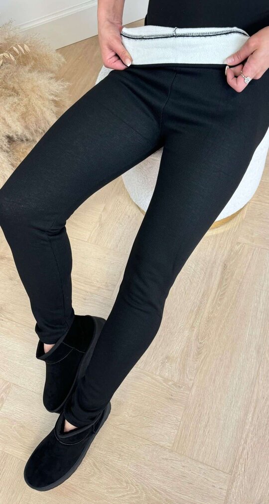 FLEECE LEGGING 1166 BLACK