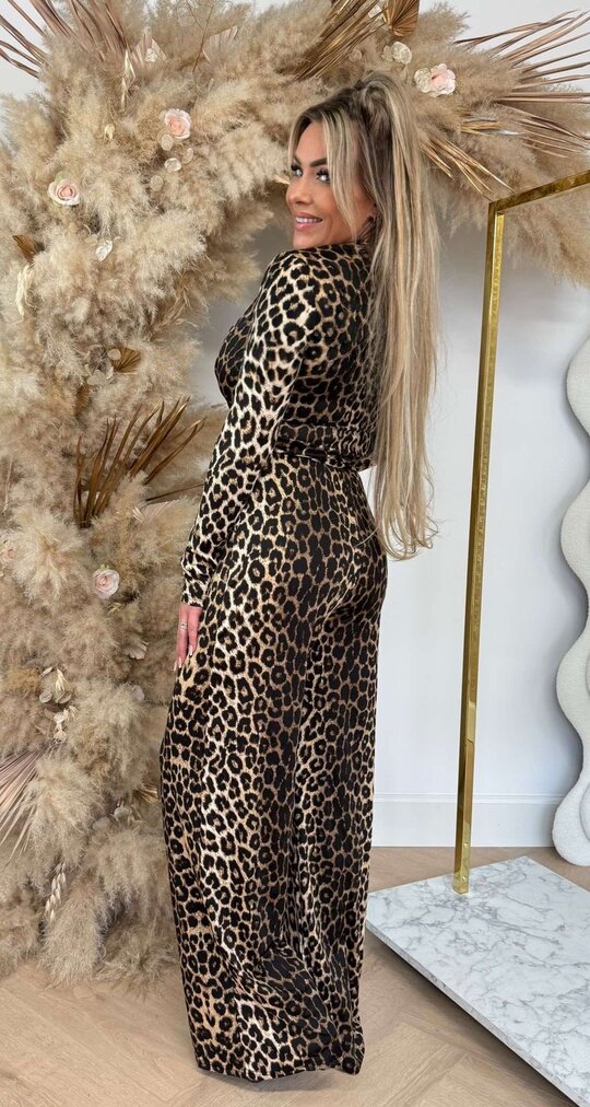 BY SWAN ANIMAL TRAVEL JUMPSUIT 8268 LEOPARD