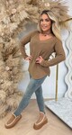ROMY V SOFT TOP CAMEL