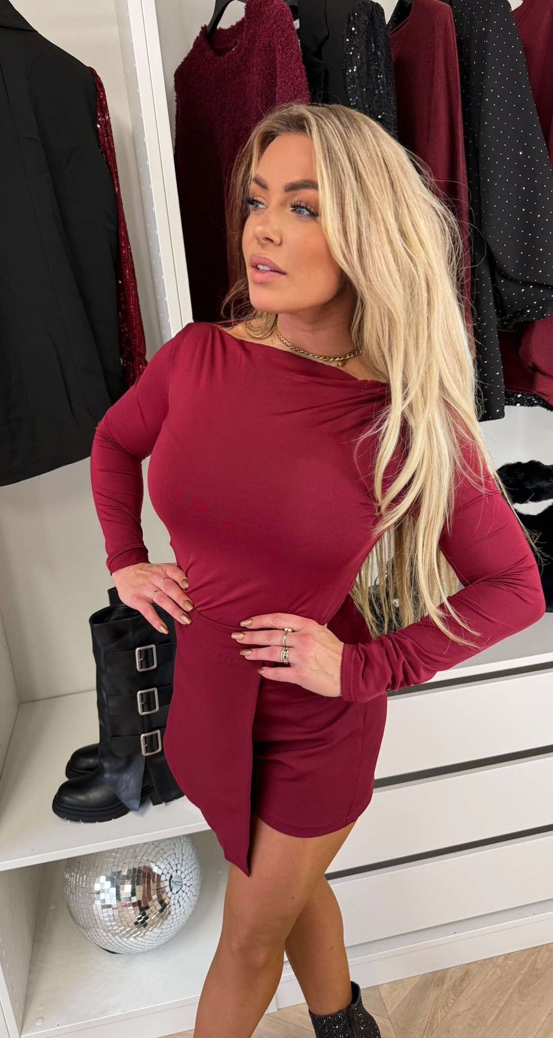 BY SWAN BASIC LONGSLEEVE 9261 BORDEAUX