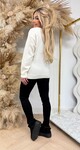 BRONX LEO SEQUIN SWEAT 396 LIGHTBEIGE