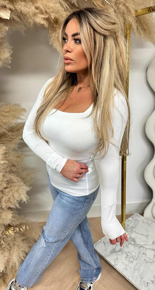 MUSTHAVE BASIC TRAVEL TOP 9066 WHITE