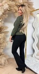 VENESSA BASIC LONGSLEEVE 18003 ARMYGREEN