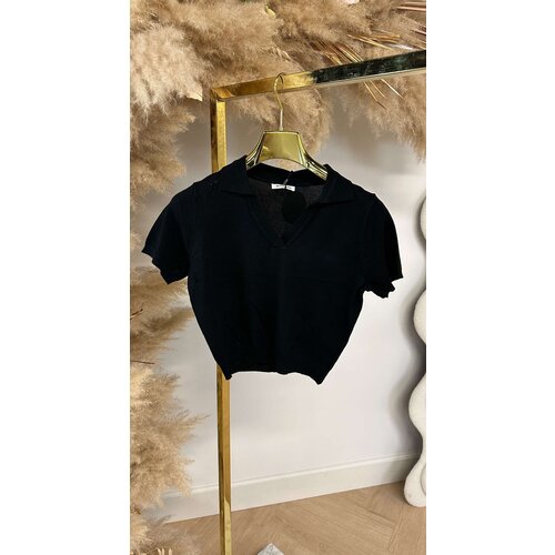 JOANNE KRAAG CROP TOP 557 BLACK JOANNE KRAAG CROP TOP 557 BLACK
