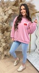DELICIOSO CHERRY SWEAT 801742 PINK