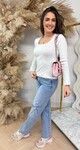 STRETCH KARTEL TOP 8938 WHITE