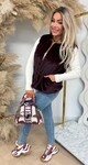 FURRY GILET 2464 BORDEAUX