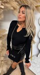 RIB TOP 1241 BLACK