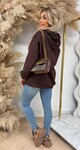 BY SWAN BASIC HOODIE 8309 CHOCO BY SWAN BASIC HOODIE 8309 CHOCO