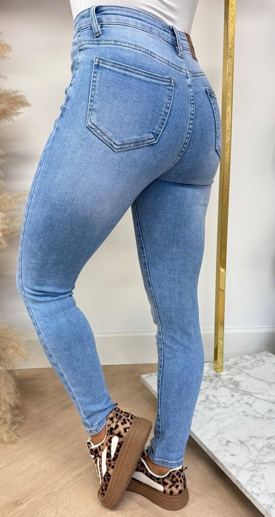 FOLYROSE DENIM SKINNY JEANS 6630 BLUE