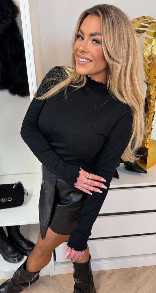 RUFFLY BASIC TOP 9013 BLACK