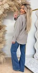 SPENCER BLOUSE TAUPE