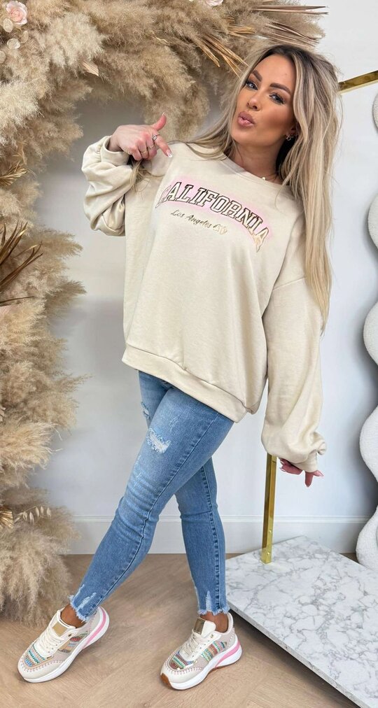 CALIFORNIA SWEAT 801731 BEIGE