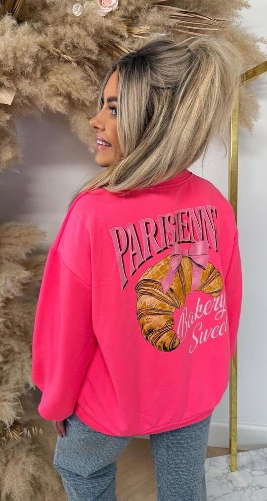 PARISIENNE SWEATER 801757 NEONPINK