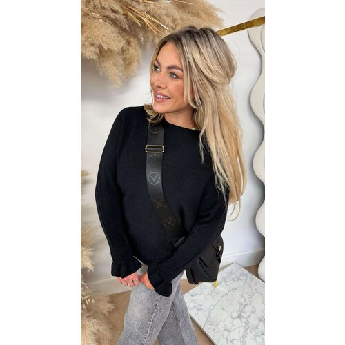 RUFFLY VLEERMUIS TOP BLACK RUFFLY VLEERMUIS TOP BLACK