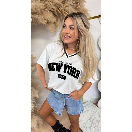 NEW YORK OVERSIZED SHIRT 7223 OFFWHITE NEW YORK OVERSIZED SHIRT 7223 OFFWHITE