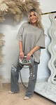 BASIC OVERSIZED TEE TAUPE