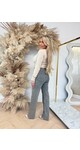 LACE V LONGSLEEVE 11896 BEIGE