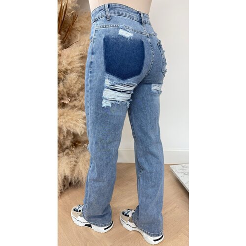 WIDE LEG JEANS G89Y DENIMBLUE WIDE LEG JEANS G89Y DENIMBLUE