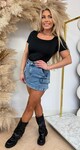 TRAVEL BASIC TEE BLACK