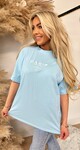PERFECT PARIS TEE 7224 ICEBLUE
