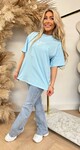 PERFECT PARIS TEE 7224 ICEBLUE