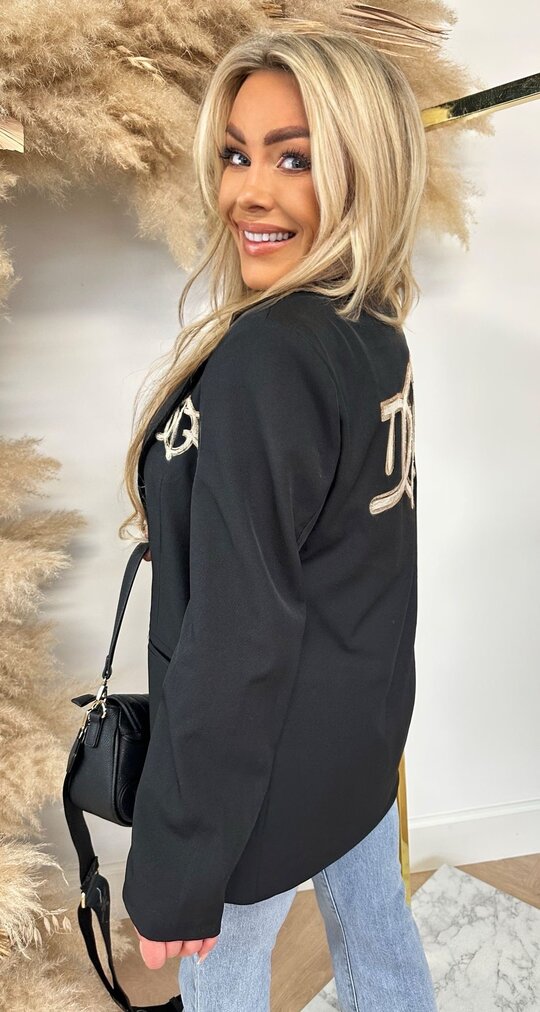 DOIR GLAM BLAZER BLACK