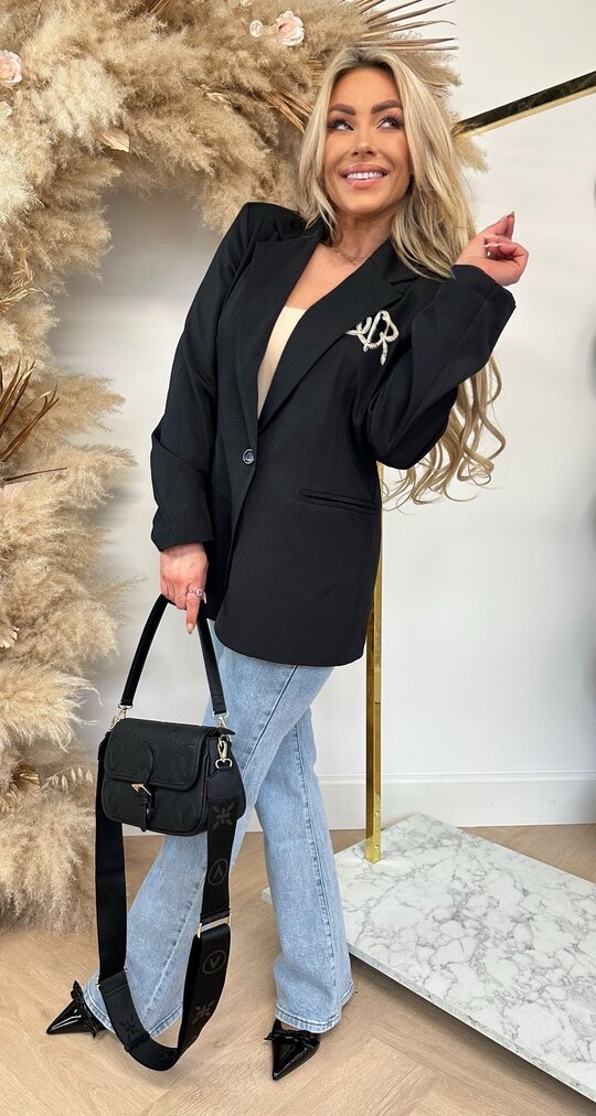DOIR GLAM BLAZER BLACK